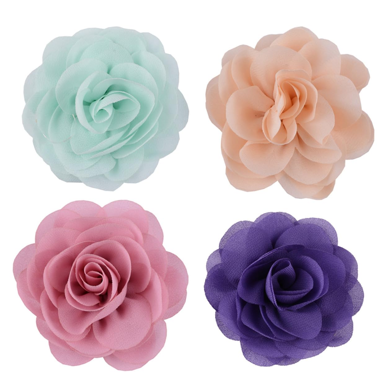 VICASKY Dog Collar Bowtie Flowers 8pcs Pet Collar Accessories Charms for Collars