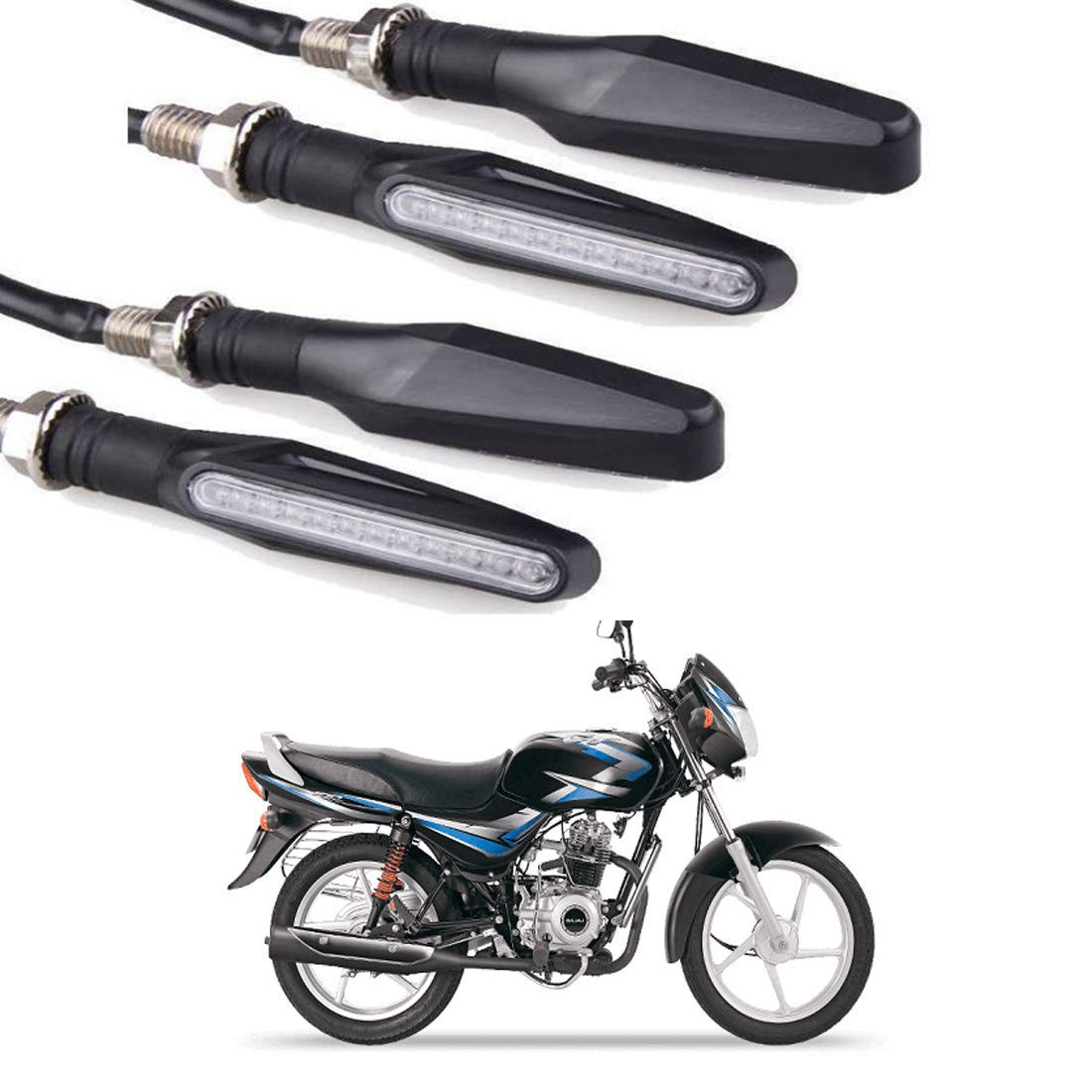 RWTBike KTM Style White Super Bright LED Indicators Set of 4 For CT 100