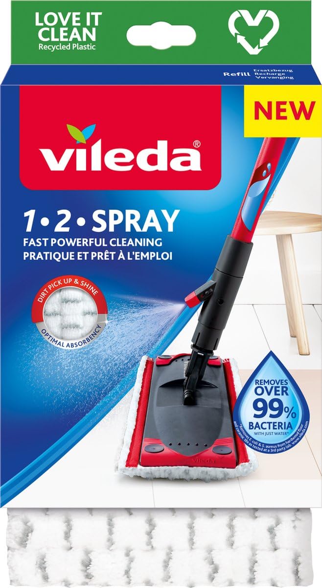 Vileda1. 2. Spray. Mop Refill
