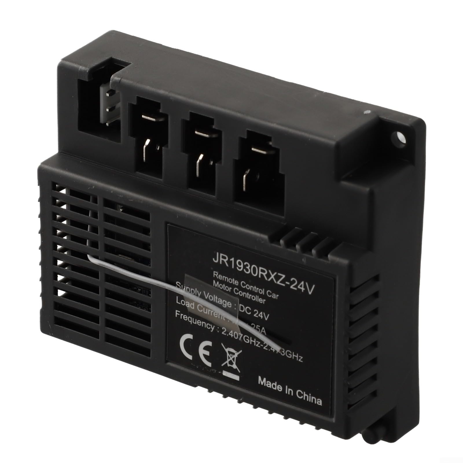 CWOQOCW JR1930RXZ 24V Wireless Receiver for Kids Ride-On Electric Cars Control Box Requires Two AAA Batteries Setup