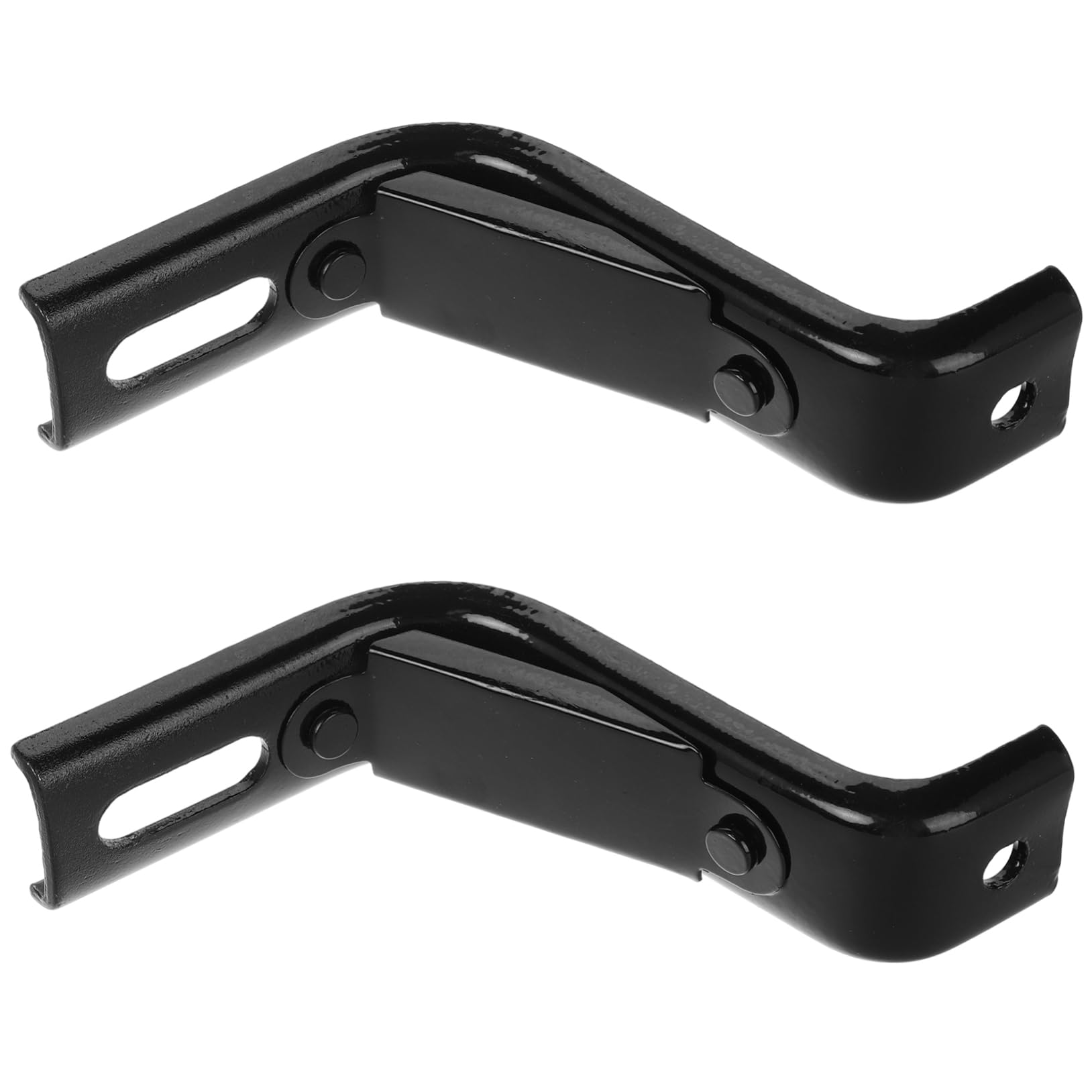 Mikikit 2pcs Heavy Duty Metal Bike Training Wheels Stabilizer for Adjustable Support Bar for Balance Assistance Bicycles Durable Easy to Install Stabilisers