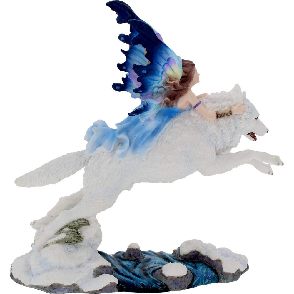 Nemesis Now Free Spirit - Statuetta 31 cm, colore: bianco, misura 27 cm