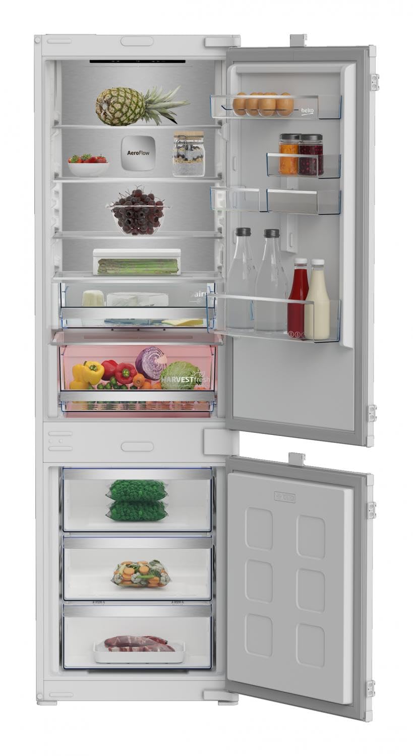 Beko B7BCNA295HS2 - Frigorifero No Frost Combinato Installazione da Incasso 290 Litri Classe energetica D