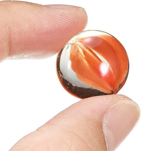 Miniatura 9 de MECCANIXITY Canicas decorativas de vidrio plano de 0.669-0.748 in, cuentas de relleno de jarrón de rocas, pétalos azules para decoración de mesa de