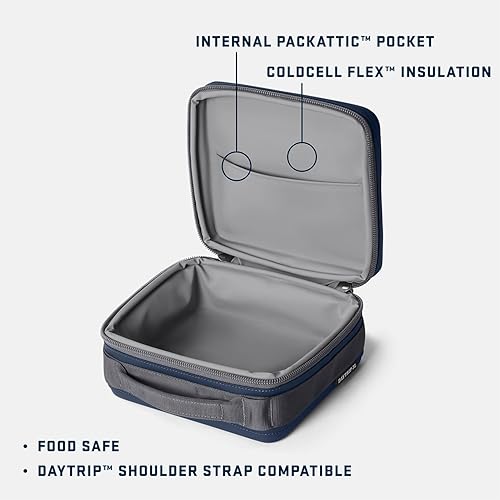 Miniatura 2 de YETI Daytrip - Lonchera térmica suave con aislamiento de 3 litros, color azul marino