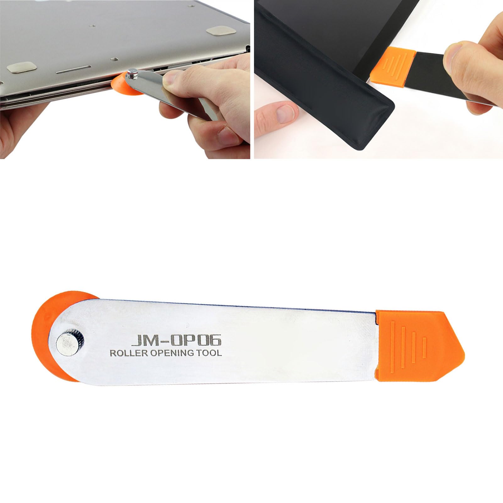 JM-OP06 Roller Stainless Steel Opening Tool For LCD Screen Back Covers Disassembly Repair Tool