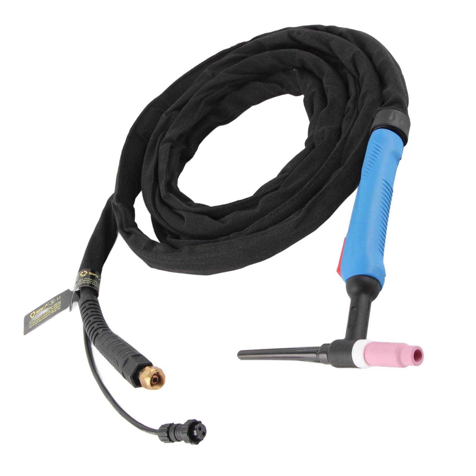 Torche de Soudage TIG, Câble Flexible WP-26 4 Mètres, Résistance à Haute Température, Conception Ergonomique, Installation Facile pour Divers Métaux