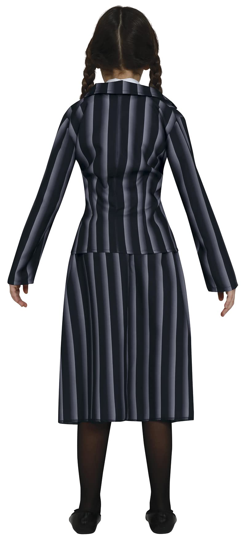 FIESTAS GUIRCA Gothic Family Girl School Uniform Fancy Dress - Gothic Girl Costume - Halloween Girls Costumes 7-9 years - Image 3