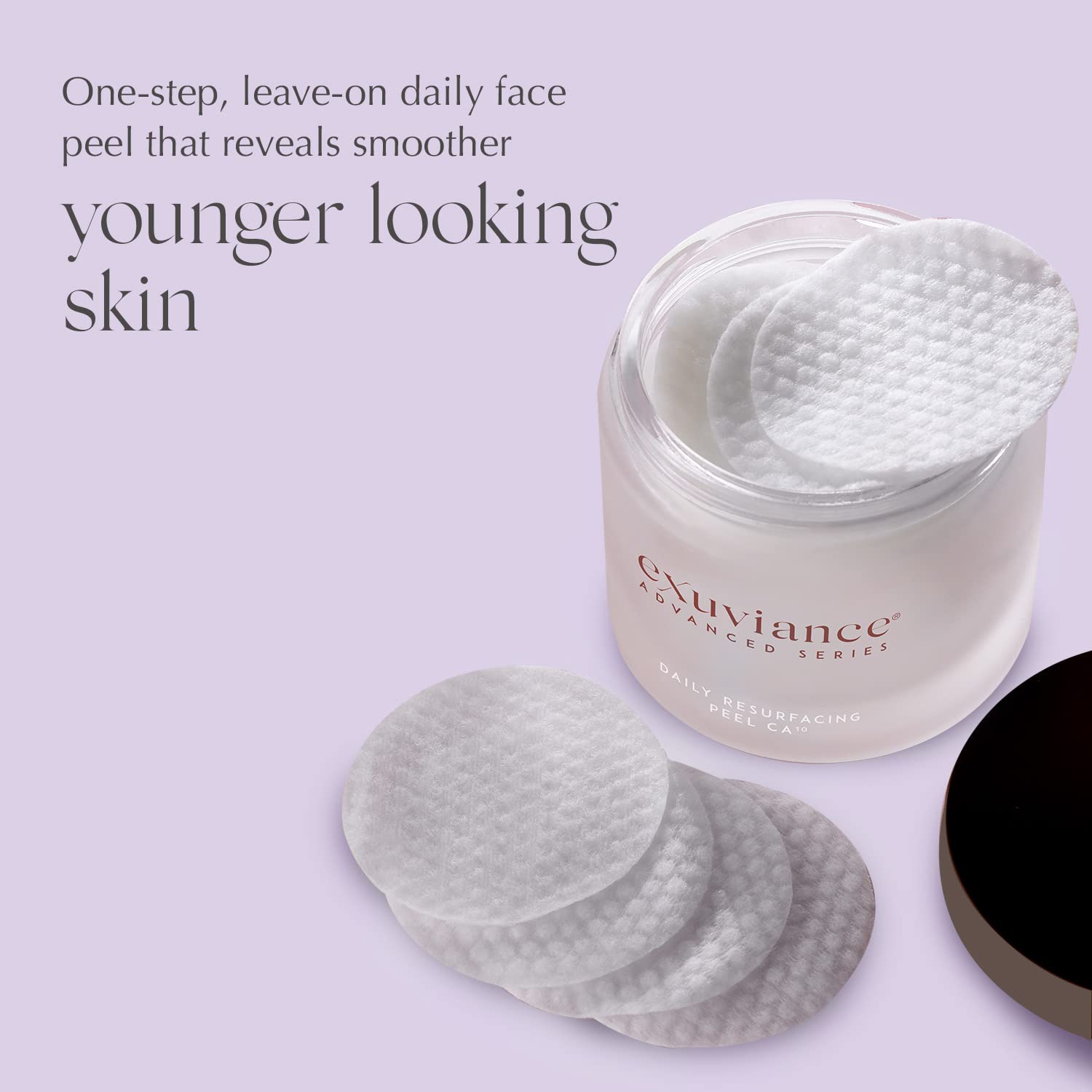 EXUVIANCE Daily Resurfacing Peel CA10 One-step Leave-on Face Peel with Citric Acid, 1.9 fl. oz.