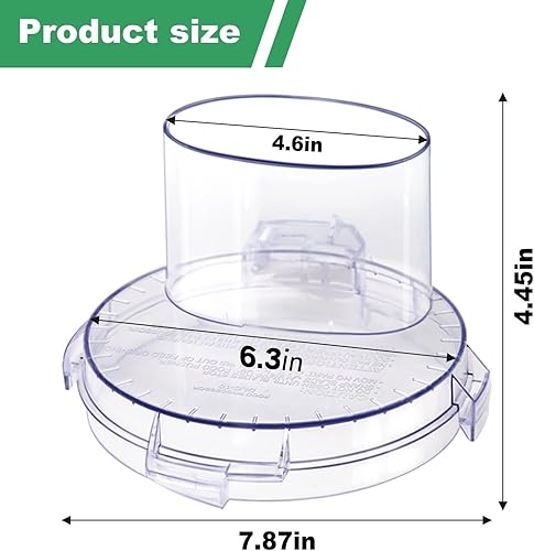 Miniatura 2 de DLC-10 Series - Cubierta para cuenco de trabajo de 7 tazas DLC-117BGTXT-1, piezas de repuesto para procesador de alimentos Tritan Cuisinart, esta
