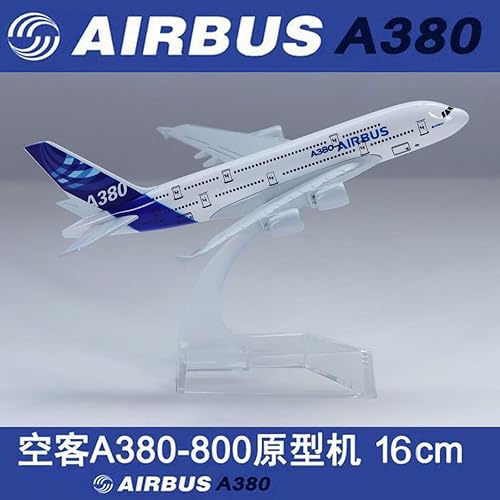 Miniatura 14 de 1: 400 aviones de pasajeros A380 modelo de avión 5.5 in Malasia aleación de aire a presión modelo de fundición a presión regalo Malasia A380,Airbus