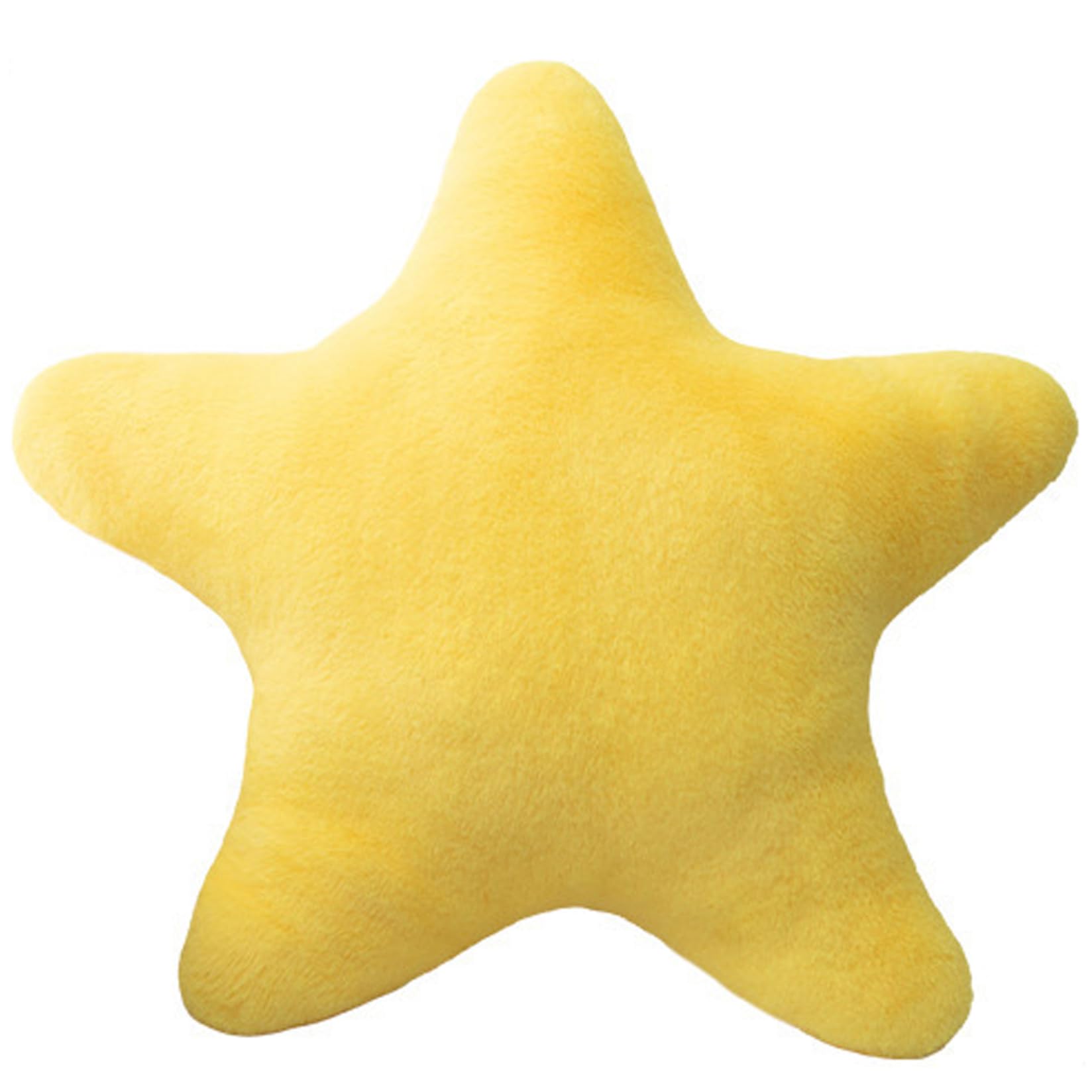 Nukinp Star Pillow, 16" Star Shaped Yellow Throw Pillows, Cute Cuddly Throw Pillow Decorative Fluffy Pillows for Living, Bedroom Play Room, Decor