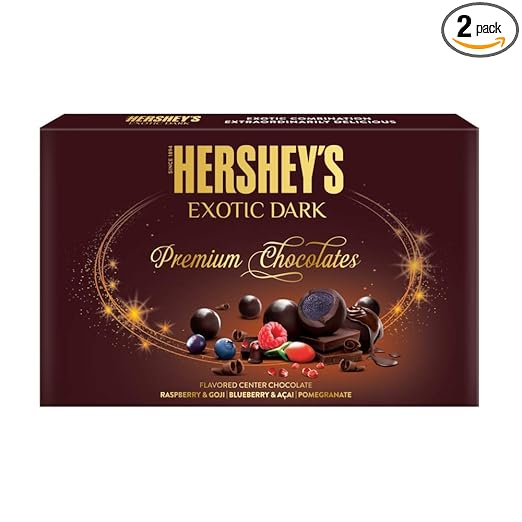 Hershey's Exotic Dark Gift Pack, 135g (Pack of 2)