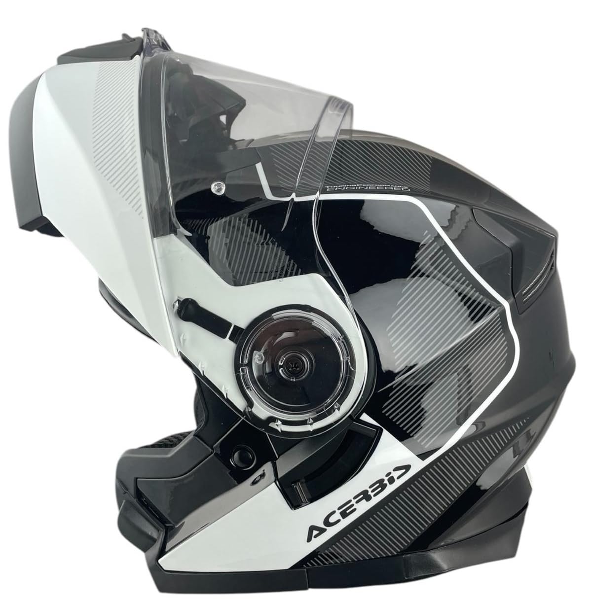 Casco Modular ACERBIS SEREL Blanco y Negro 22-06 (XL 61/62)