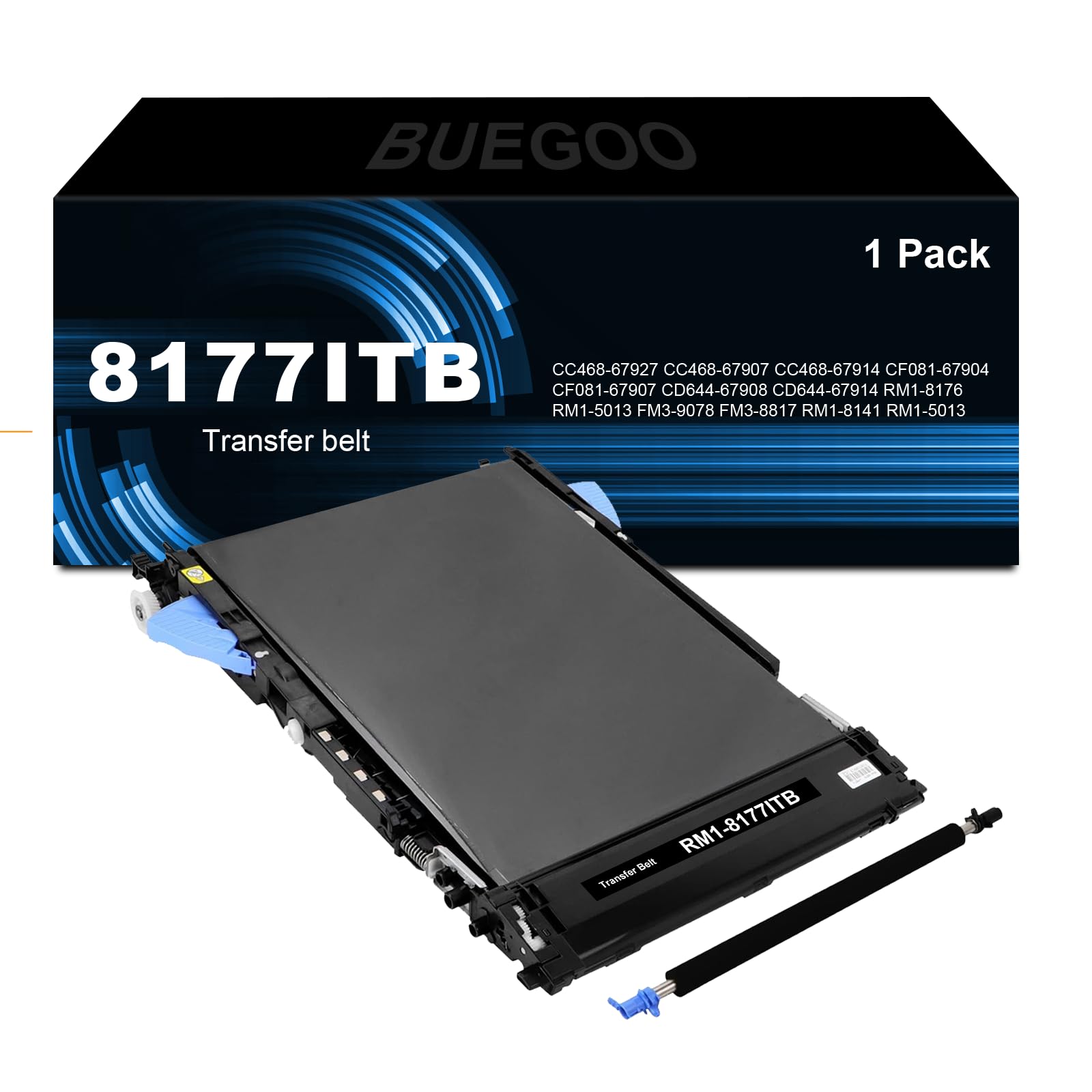 CC468-67927 CC468-67907 Transfer Kit for Color Laser Printer M551 M570 M575 CM3530 CP3525 Includes RM1-8177 ITB,CC468-67914 Transfer Roller and CC468-67924 Roller Kit