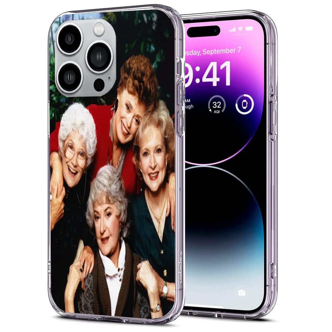 KERALI for The Golden Girls in Your Corner Phone Case Compatible with iPhone 11 Pro Shock Drop Tested Transparent