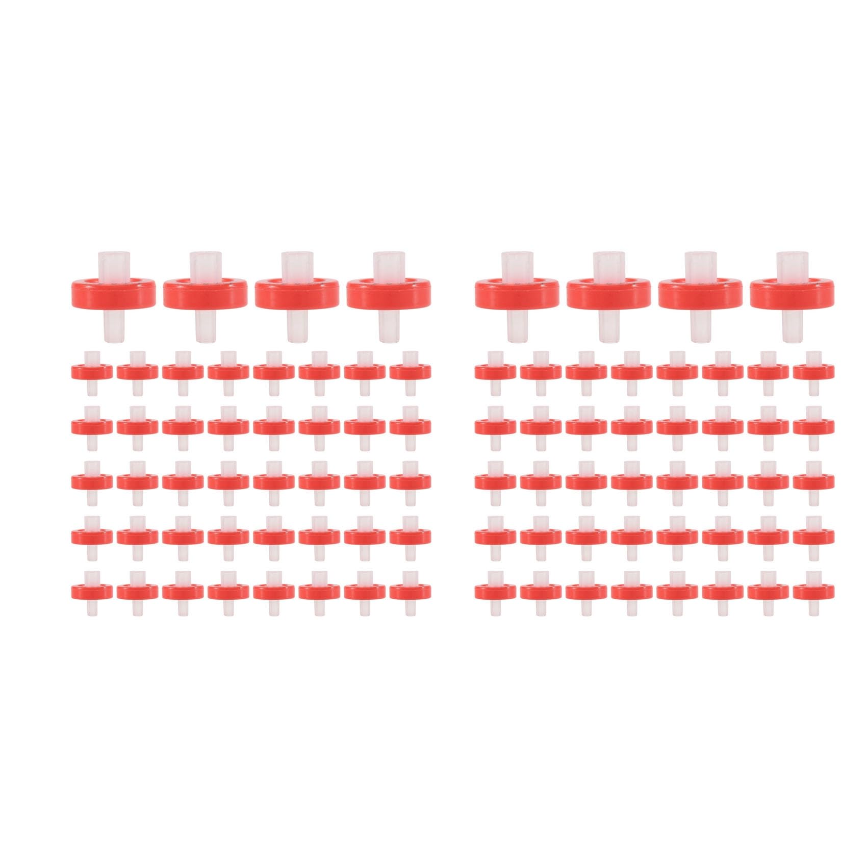 Aundhegrtt 200 PCS Syringe Filter PTFE, Syringe Lab Filter 13mm Membrane Diameter, 0.22μM Pore Size, HPLC
