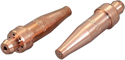 Miniatura 6 de RIVERWELD Puntas de corte de acetileno 3-101 tamaño 1 para la antorcha cortadora Victor Style Oxy Oxy Oxyfuel 2pk