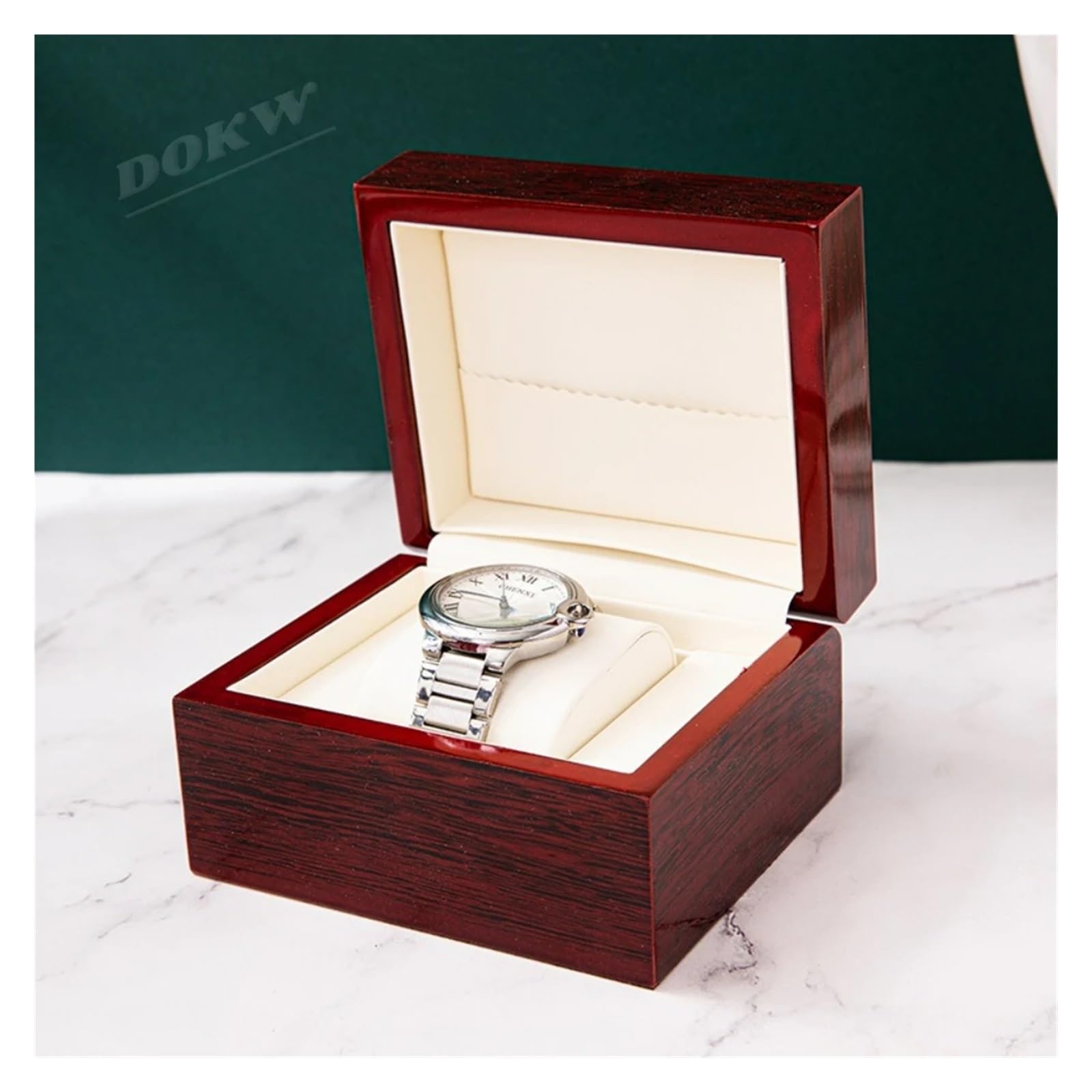 GHHZML Watch Box Watch Box, Piano Lacquer Wristwatch, Mechanical Storage and Display, Wooden