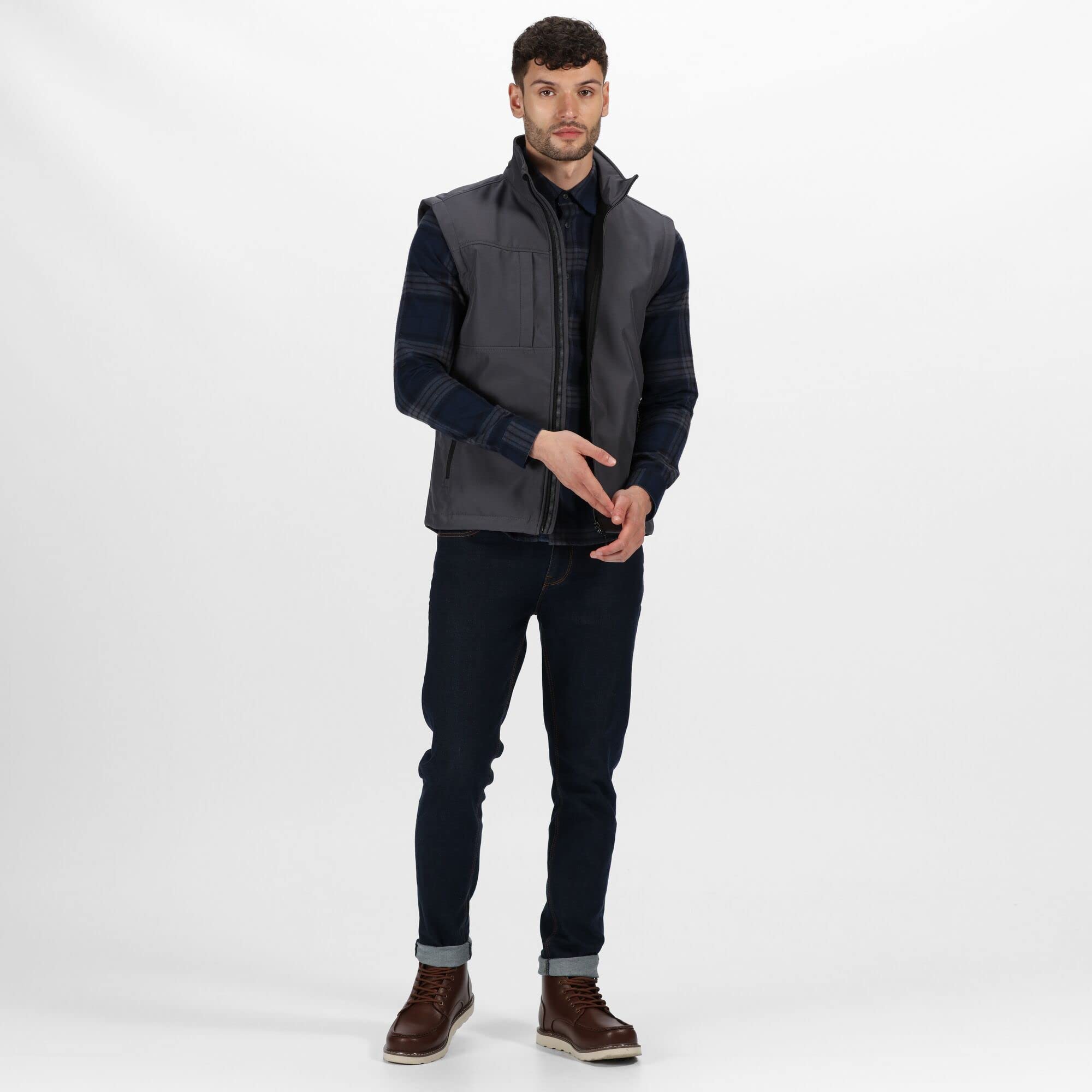 Regatta Gilet In Softshell Iii Strati Octagon Ii Uomo Impermeabile Traspirante E Antivento Bodywarmers