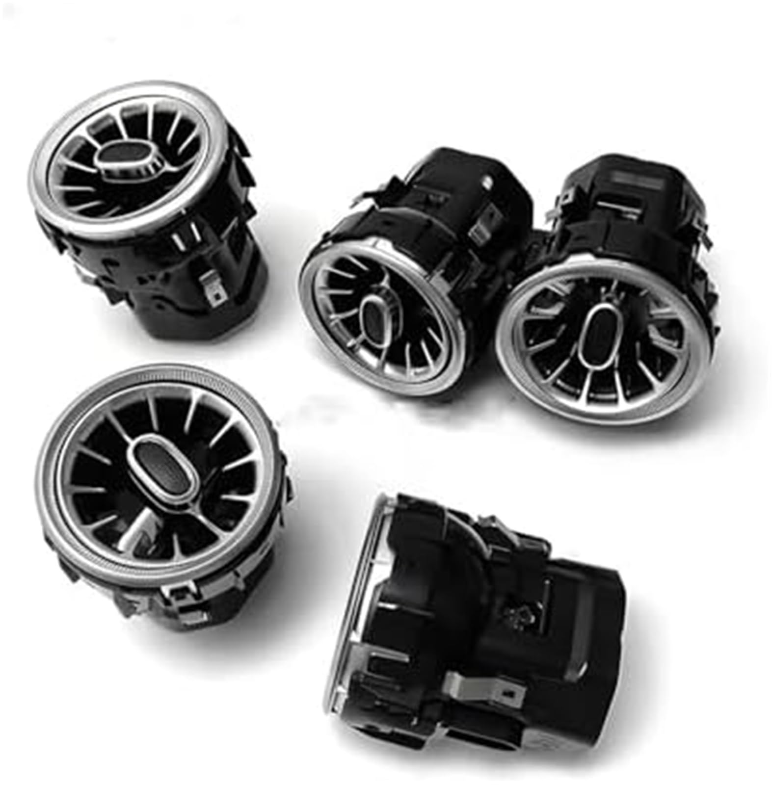 Wylot powietrza w samochodzie Stan przedniej deski rozdzielczej Ac Vent Turbo Trim, dla Mercedes-Benz V Class Eqv dla Vito Viano Valente Klips do nawiewu samochodowego
