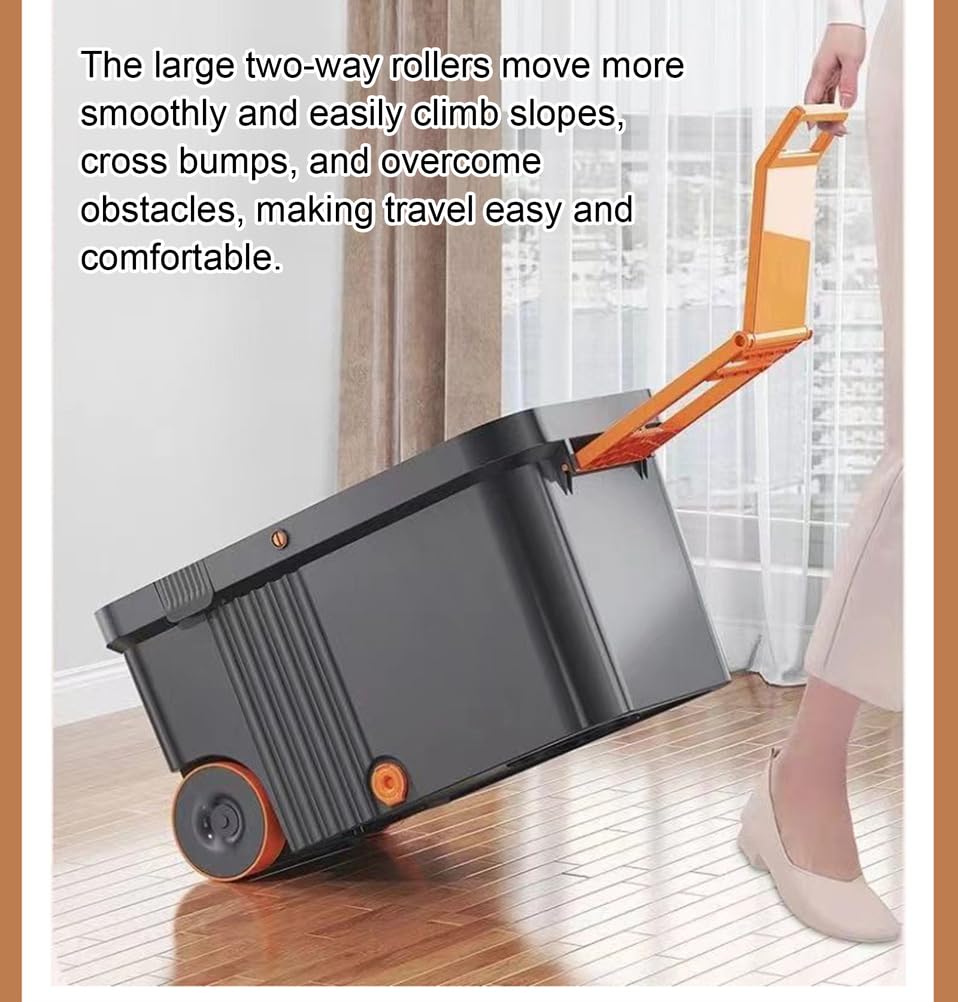 Sistema de Limpieza de Suelos Giratorio 360, fregona giratoria y Cubo con Juego de escurridor, 2 recambios de Cabezales de Microfibra, fregona para Limpieza del hogar, A