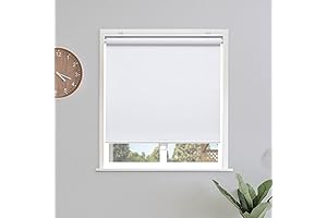 Cordless Blackout Roller Shades 23" W x 72" H