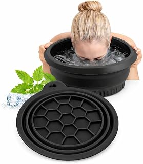 VYAKTEE Ice Facial Bowl for Cold Therapy, Skin Icing Beauty Tool for Face, Reduce Puffiness & Tighten Pores, DIY Ice Bath ... Price In India