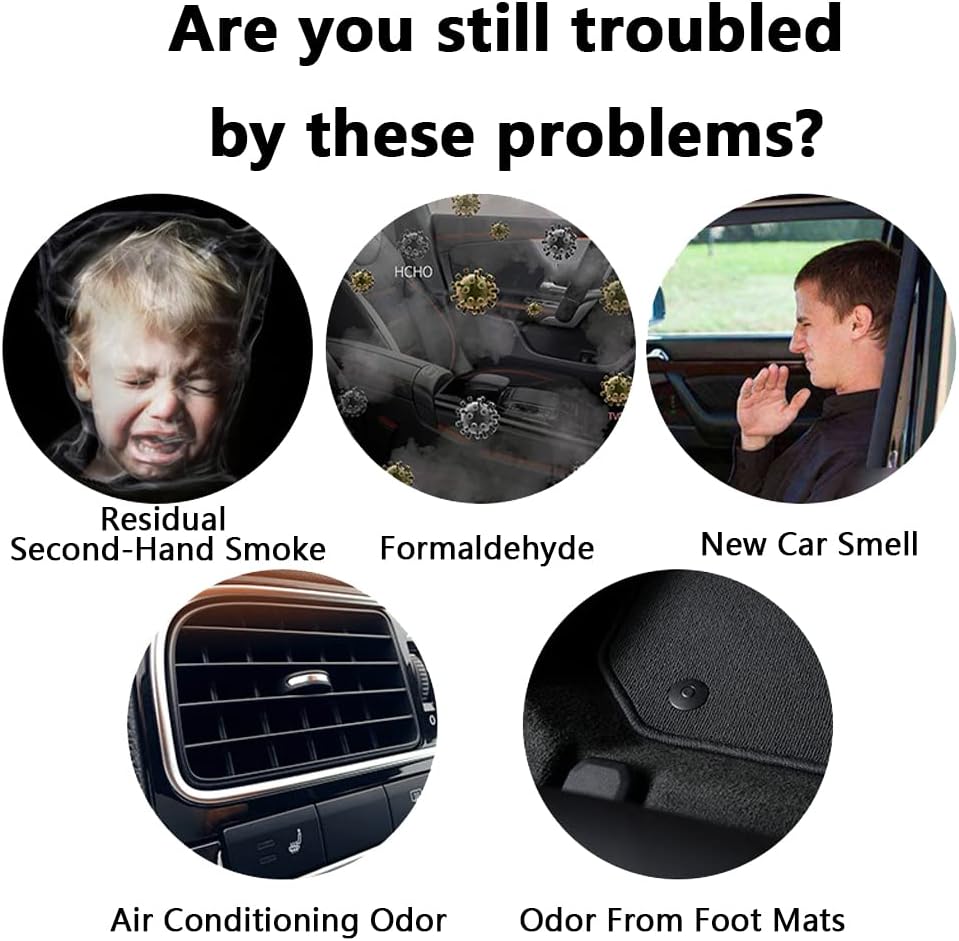 3-Fan Solar Powered Car Exhaust Fan for Heat Dissipation, USB Rechargeable Car Window Ventilation Fan with Rubber Strips, Solar Auto Air Vent Radiator for Removing Odors & Stagnant Air, Black
