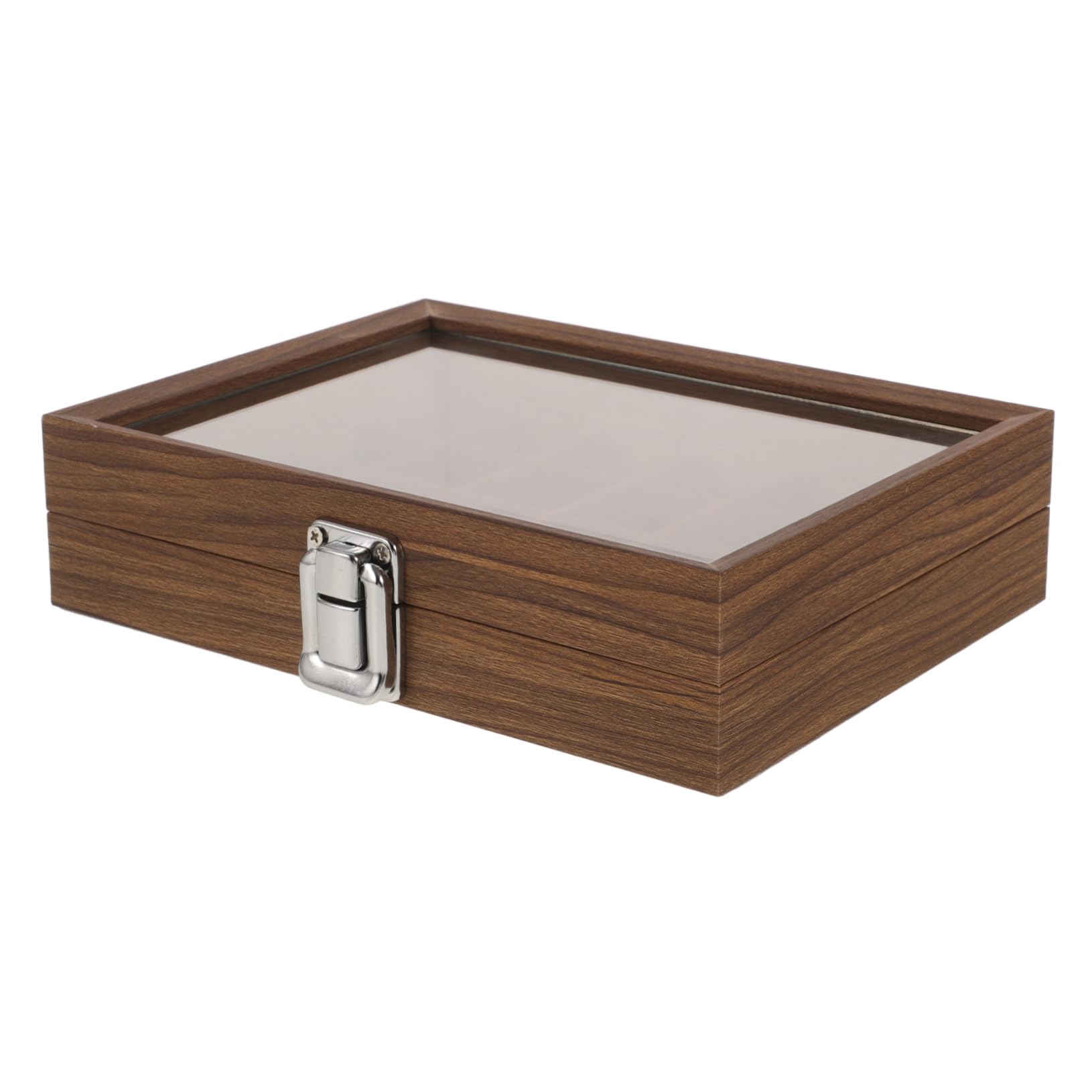 Boîte à bijoux 24 grilles anti-nœud avec plateau amovible