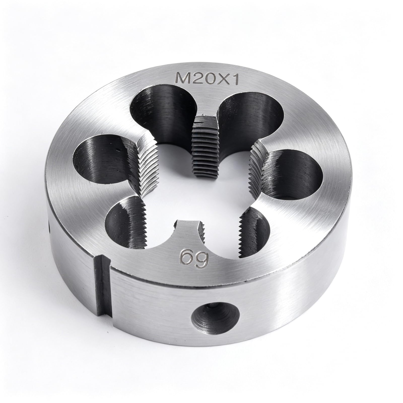 1pc M20 x 1.0 Metric Right Hand Thread Die, Alloy Steel Round Machine Threading Die for Metal Thread Cutting, 1.5mm Pitch (M20 x 1.0) — Amazon image 5