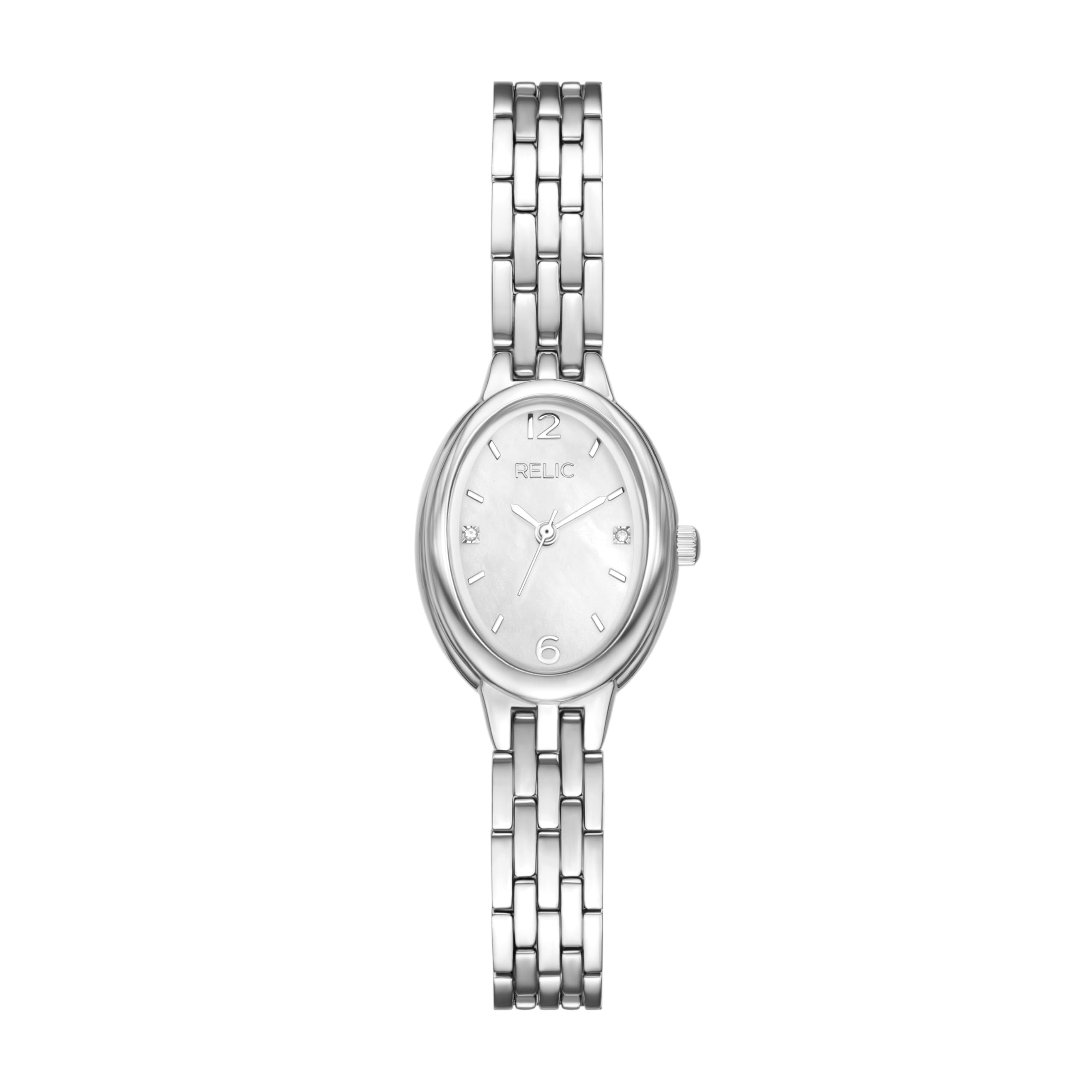 by Fossil Beatrice Three-Hand Silver Watch