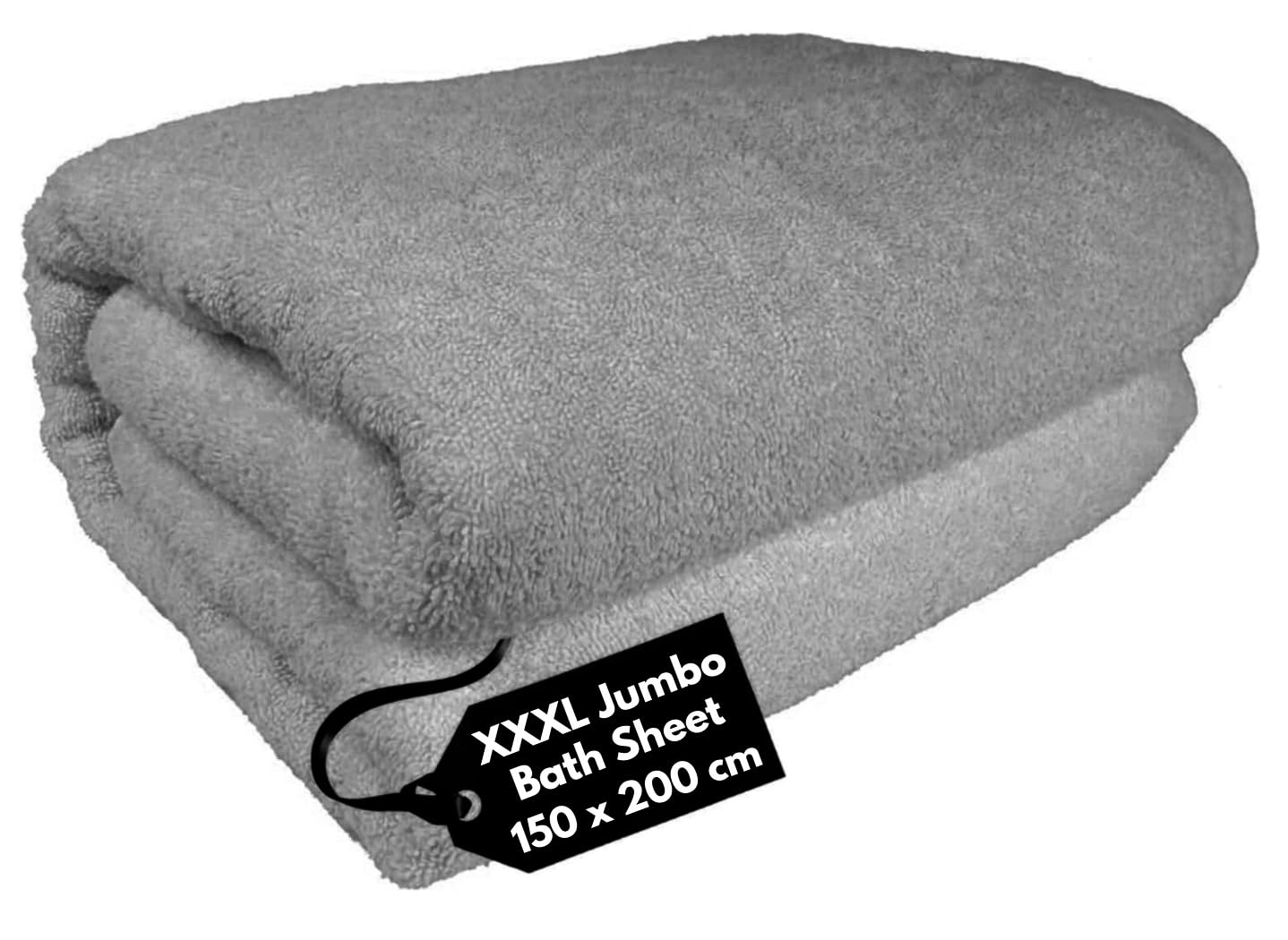 EDB Super Jumbo XXXL Luxury Bath Sheet Huge Massive 150 x 200 cm, Ultra Soft 100% Egyptian Cotton