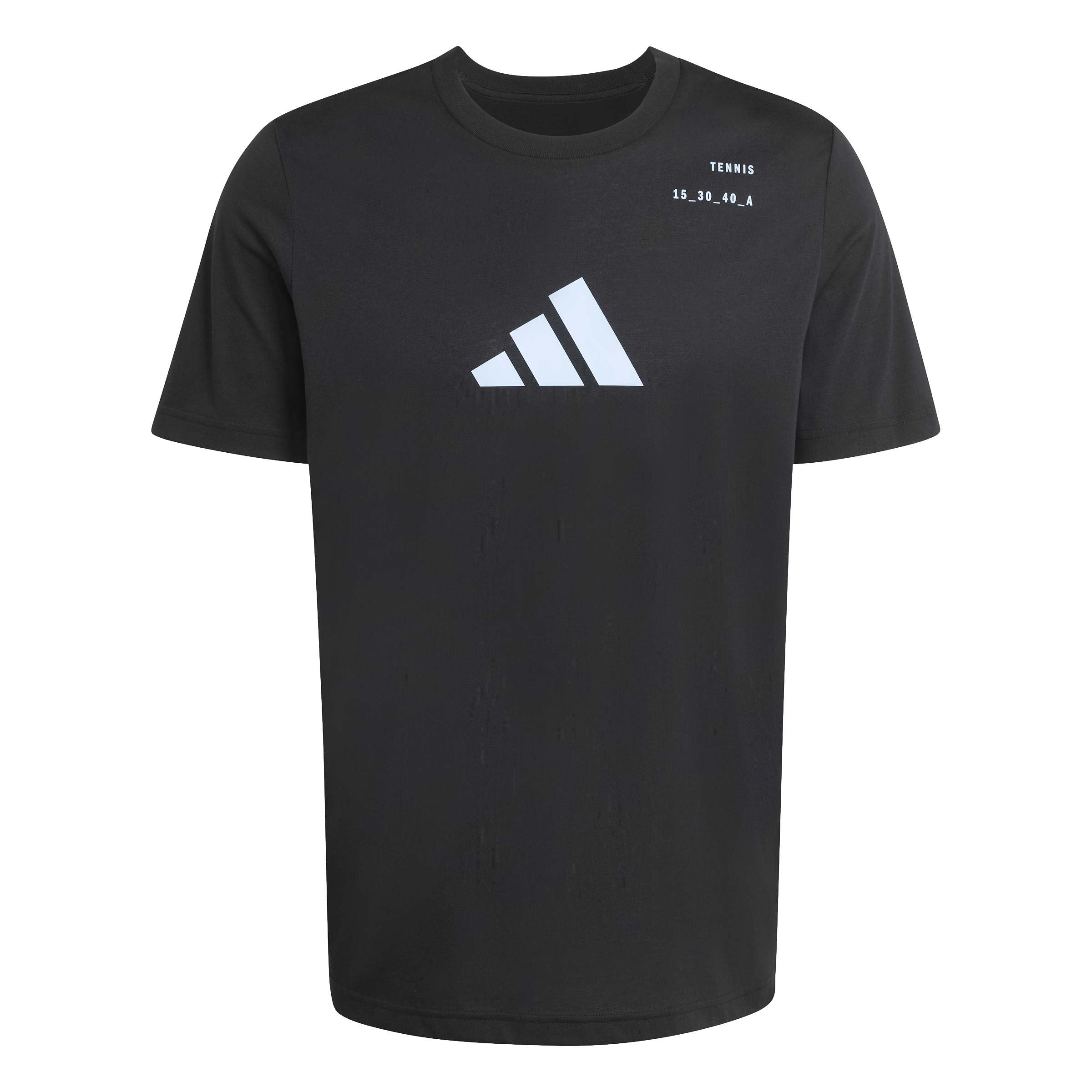 adidas Men's Tennis Category Graphic T-Shirt, Black, XS