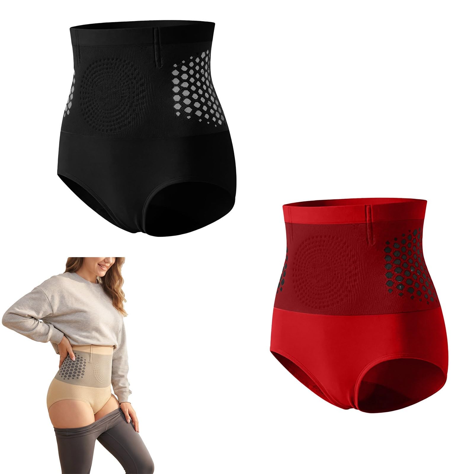 Pauraju Fat Burning Shorts 2026 Moringa 4-in-1 Micro-Particle Sculpting Shorts High Waisted Shapewear Tummy Control Pauraju Yoga Pants Weight Loss Short Pants Yoga Running Workout Gym Activewear