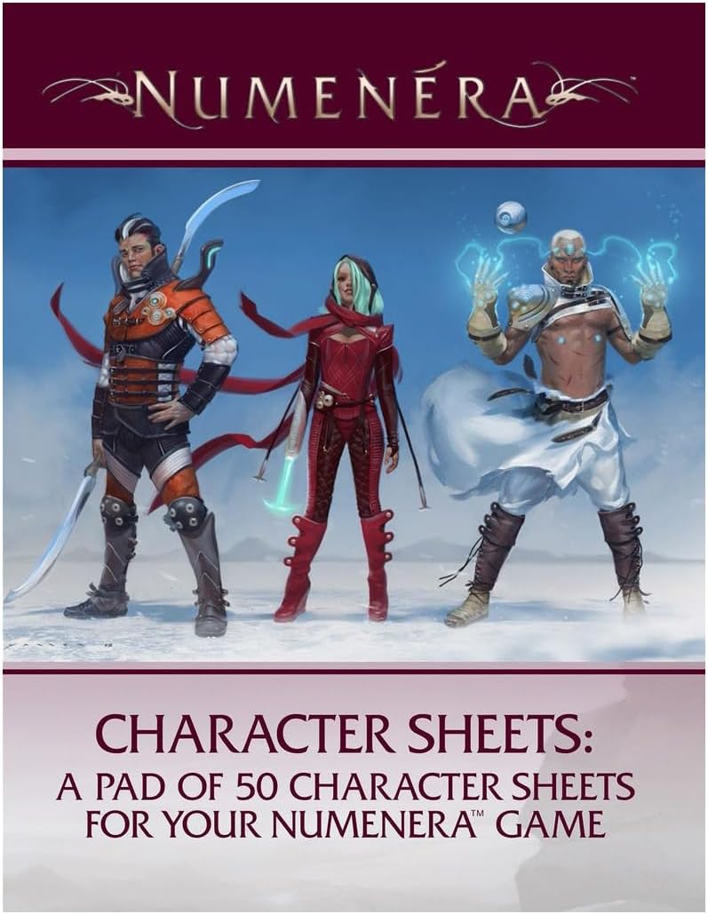 Numenera Character Sheets