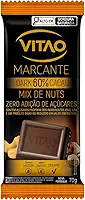 Chocolate Vitão Dark 60% Cacau Mix de Nuts Zero Açúcar 70g