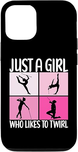Funda para iPhone 13 Baton Twirling Outfit Majorette Baton Twirler