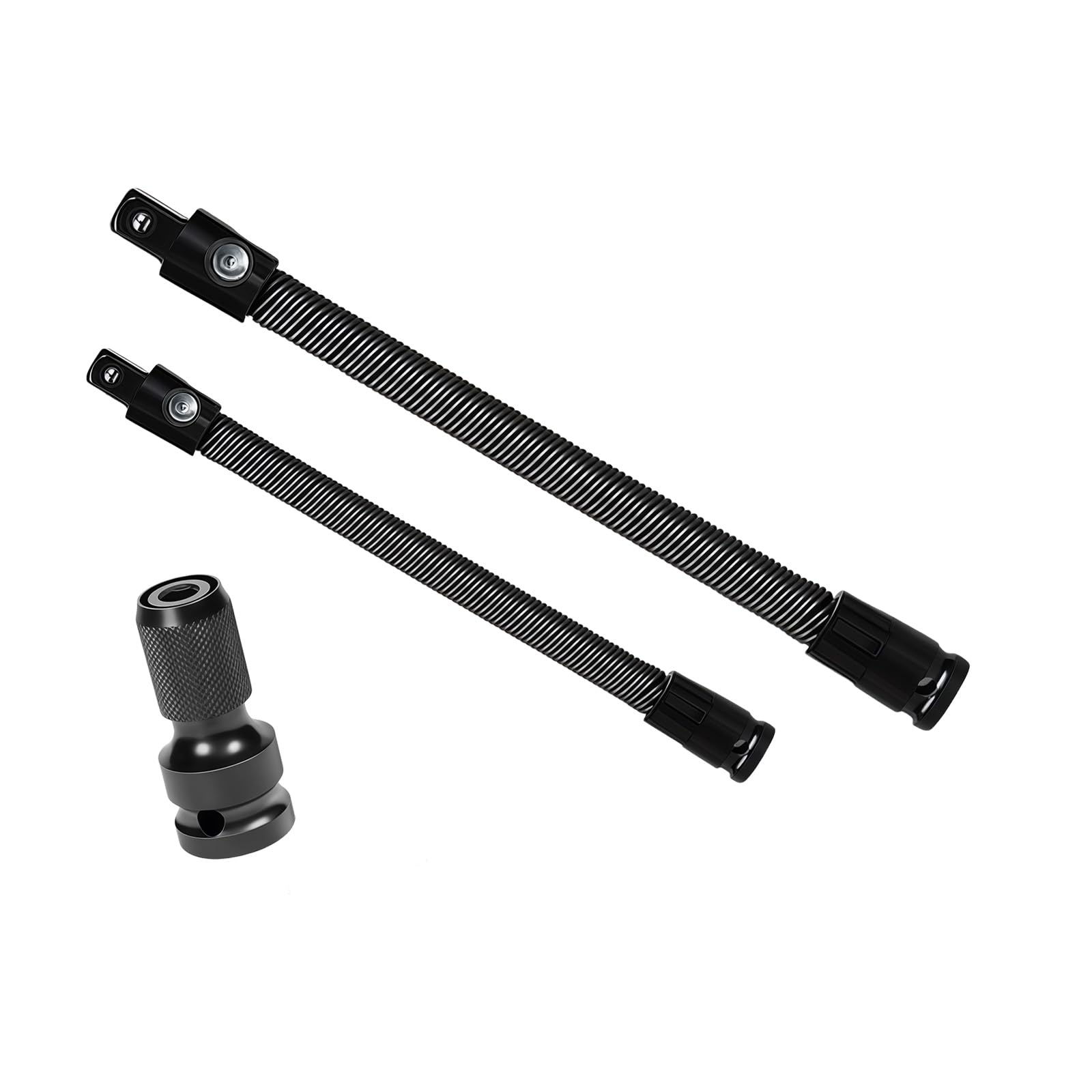 Apglsxy A Lloy Metal 1/2 Inch Drive Djustable Socket Extension For Hard To Reach Reas In Workplaces Ergonomic Flexible Tool Extension