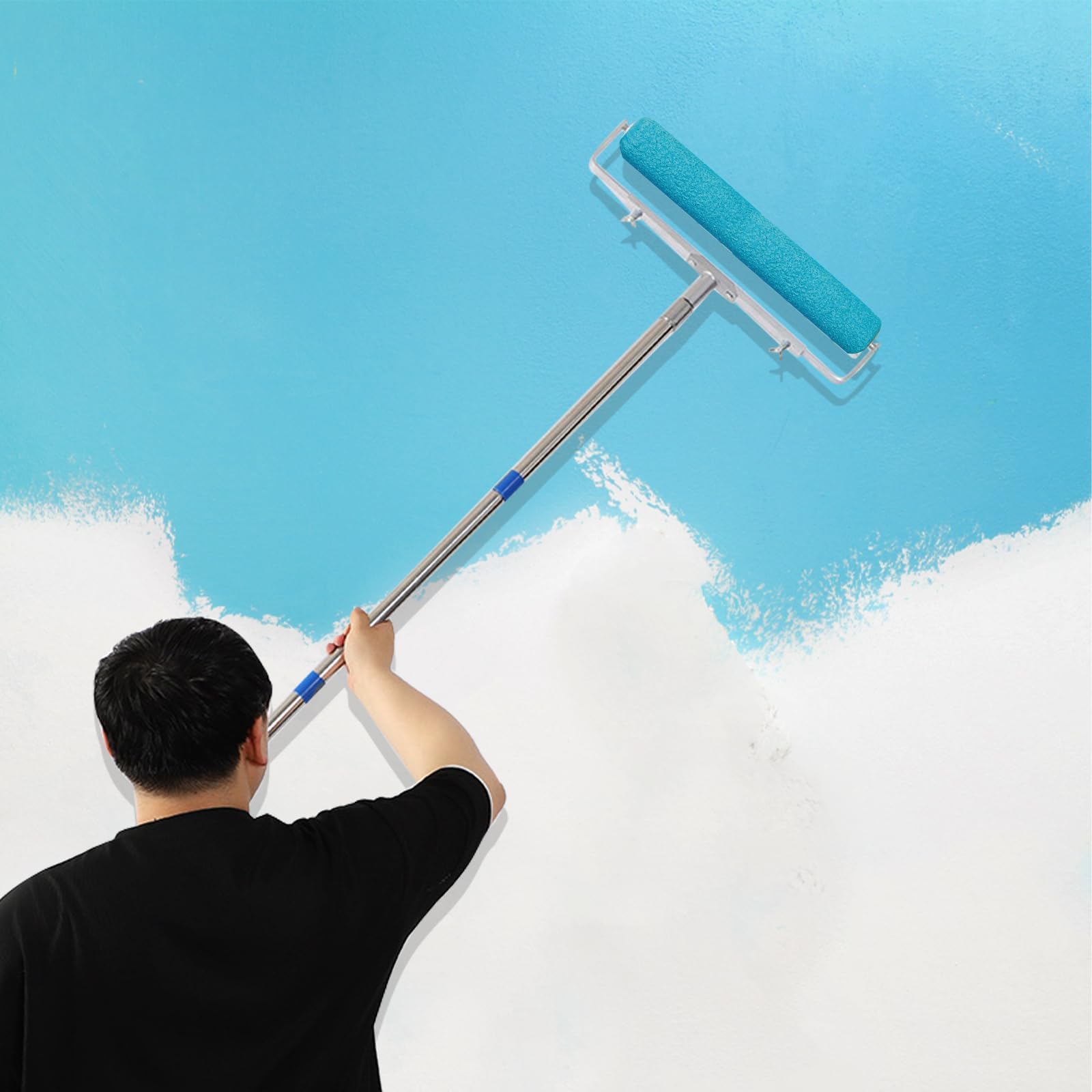 W&H Juego de rodillos de pintura de 45 cm