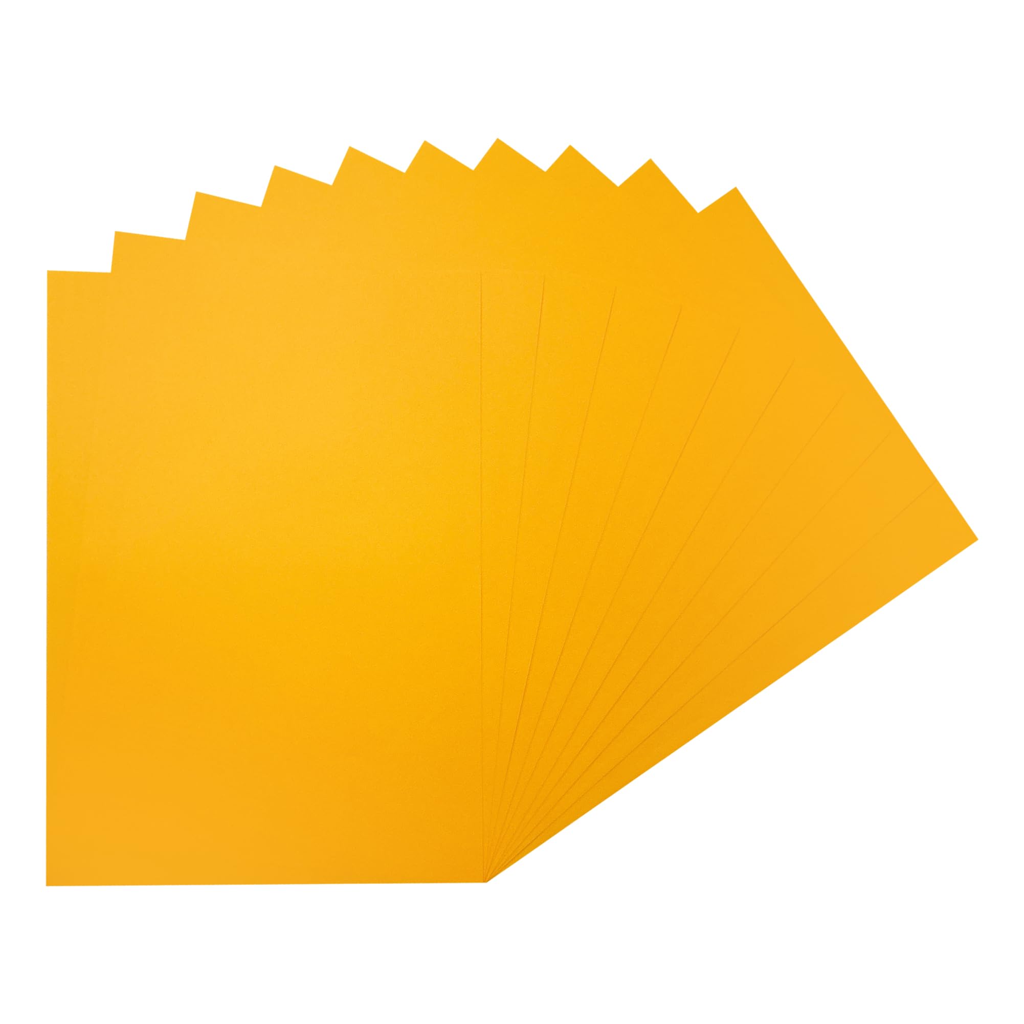 Pack of 500 A4 Fluorescent Orange Coloured Paper 75gsm Sheets