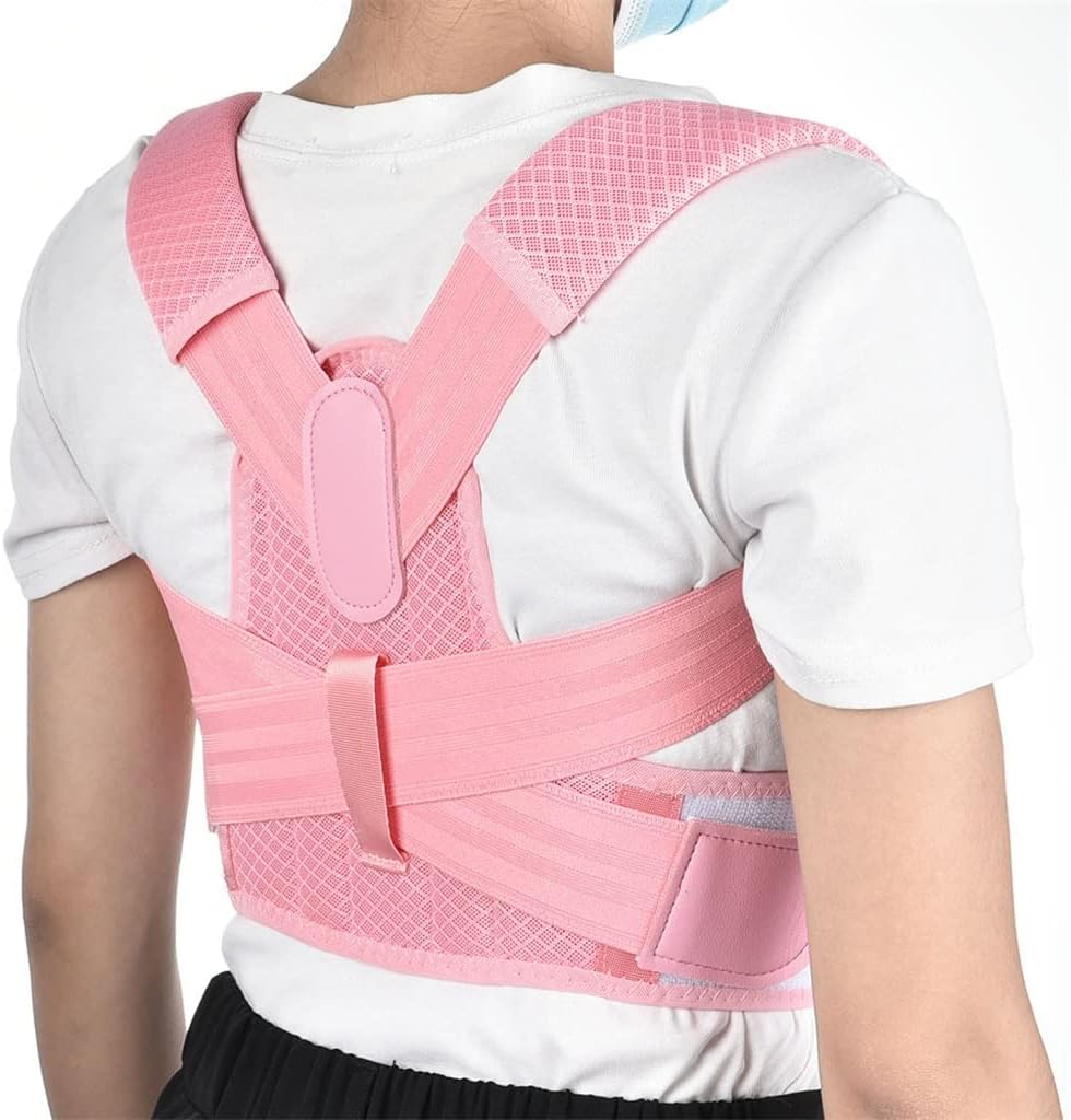 Back Posture Corrector Breathable Shoulder Brace Adjustable Support Belt Orthopedic Corset(S code)