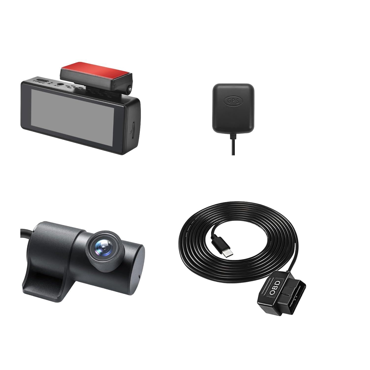 Q9 Pro Dual Channel WiFi Car Dashcam | 3K Front + 1K Rear Full HD Recording | Parking Monitor, G-Sensor, Loop Recording, Night Vision, App Control, Wide Dynamic Range | 1 Year Warranty-image-16
