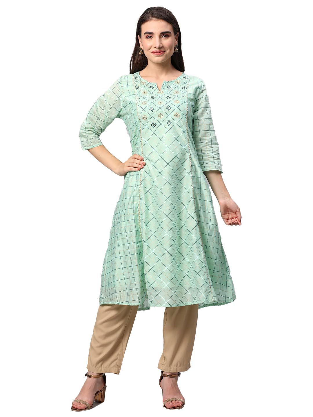 SHREEWomen Geometrical Printed Kurta