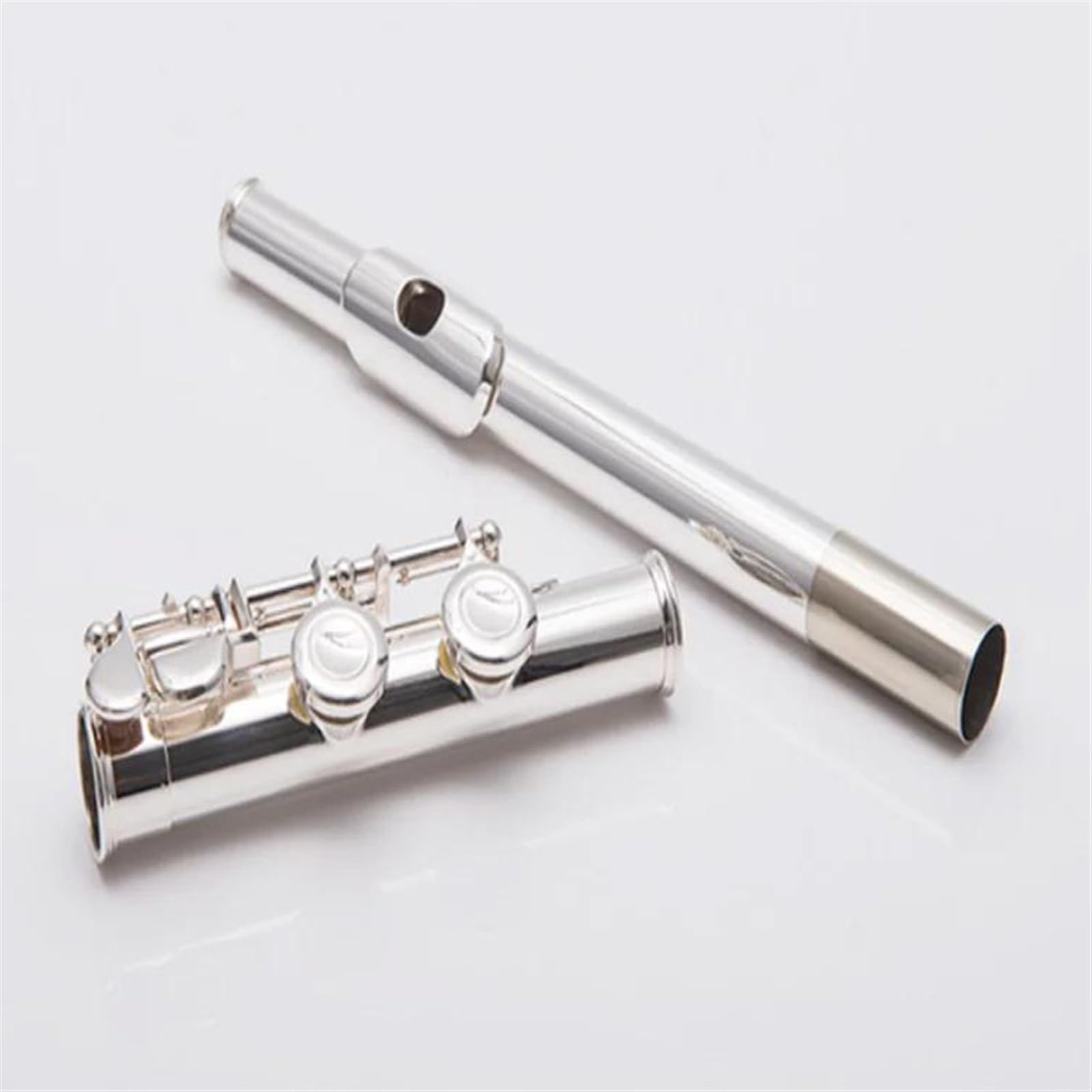 Professionale Flauto Traverso Flauti Tono C A Foro Aperto A 16 Tasti Flauto Corpo Placcato Argento In Cupronichel Con Accessori Per Custodia Per Flauto