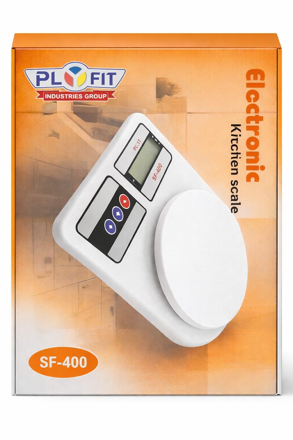 Digital Kitchen Weighing Scale 10 kg, Electronic Weight Machine with LCD Display for Baking, Cooking, Food & Diet, SF-400/A121-picture-16