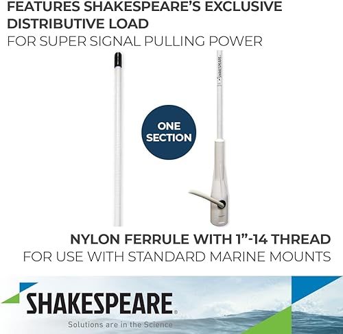 Miniatura 3 de Shakespeare 4351 Antena AM/FM clásica de 3'