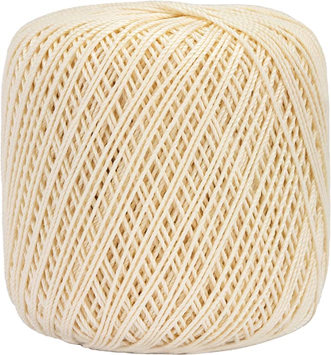 Aunt Lydia Fashion Yarn, 3 Pack, Bridal White 3 Count, 150 jardas - Image 3