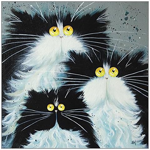 STUNNING 'MEET THE PURRENTS' CAT GREETING CARD BY KIM HASKINS Cover