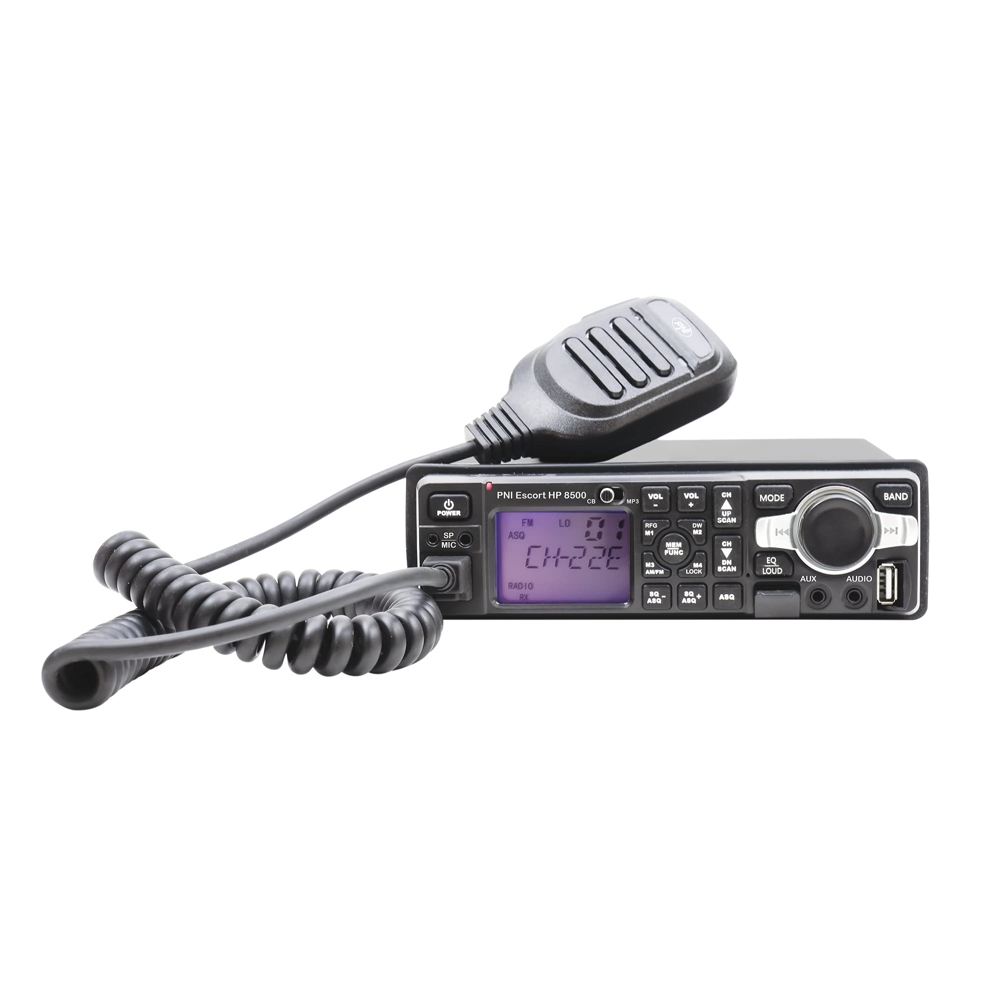 Radio CB y Reproductor de MP3 PNI Escort HP 8500 ASQ Incluye Auriculares con micrófono